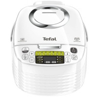 Мультиварка Tefal Spherical, 750Вт, чаша-5л, электронное управл., пластик, белый