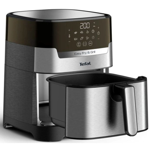 Мультипіч Tefal EasyFry&Grill Precision, 1550Вт, чаша-4.2л, сенсорне керув., пластик, сірий