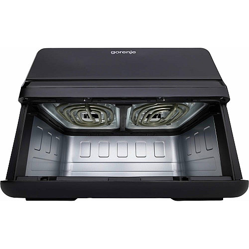 Мультипечь Gorenje 2700Вт, чаша-9л, сенсорное управление, 8 авто. программ, пластик, черный
