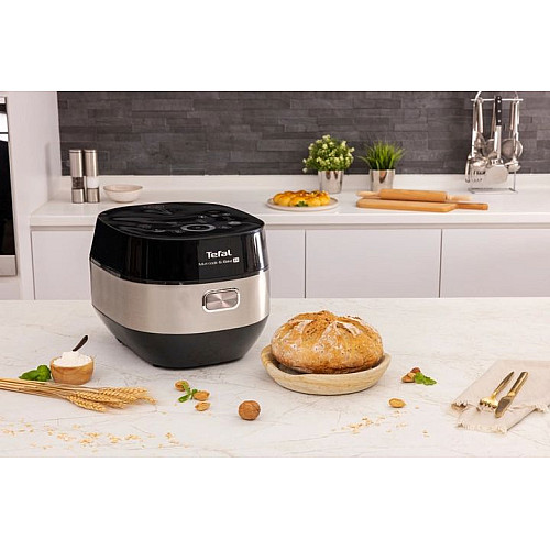 Мультиварка Tefal Multicook&Bake IH, 1500Вт, чаша-5л, электронное управл., металл/пластик, черный