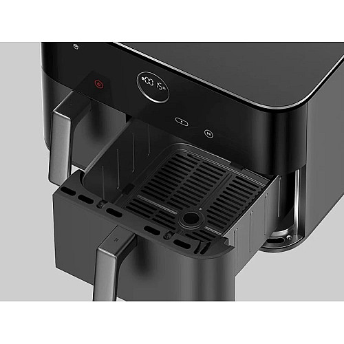 Мультипечь Xiaomi Dual Zone Air Fryer 10L 2700Вт, чаша-10л, сенсорное управл., пластик, черный