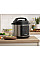 Мультиварка-скороварка Gorenje, 1000Вт, чаша-6л, електронне керув., 8 програм, метал/пластик, чорний-нерж