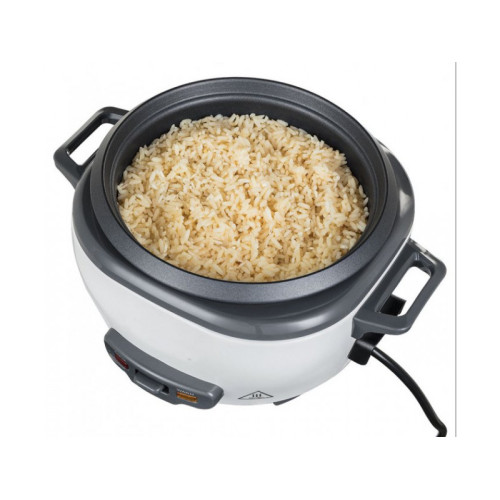 Рисоварка Russell Hobbs Medium, 300Вт, чаша-1.4л, електронне керув., знімна кришка, сіро-чорний