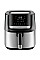 Мультипіч Sencor Vita Fryer, 1600Вт, чаша-6,5л, сенсорне керув., 10 програм, пластик, нерж. сталь-чорний
