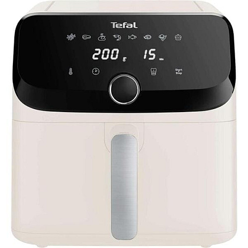 Мультипіч Tefal Easy Fry Mega, 1700Вт, чаша-7.5л, сенсорне керув., 8 програм, пластик, бежевий
