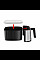 Мультипечь Tefal Easy Fry Silence, 1670Вт, чаша-5л, сенсорное управл., 10 программ, пластик, нерж. сталь-черный