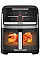 Мультипечь Tefal Easy Fry Silence XXL Smart Vision, 1800Вт, чаша-7л, сенсорное управл., 55 программ, с окошком, пластик, нерж. сталь-черный