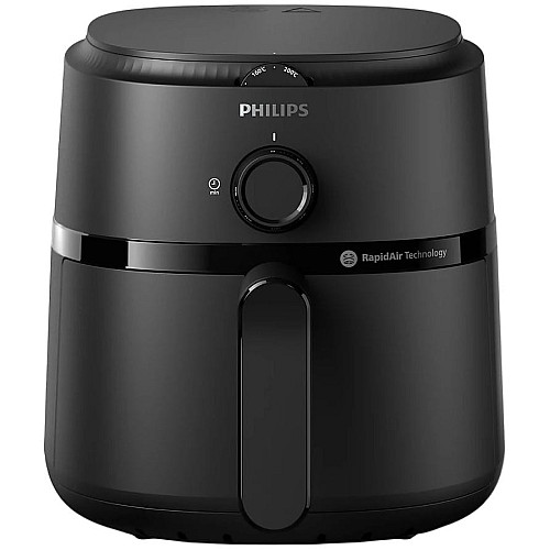 Мультипечь Philips Ovi S, 1300Вт, чаша-3.4л, механическое управл., пластик, черный