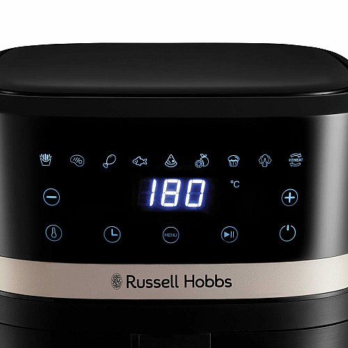 Мультипечь Russell Hobbs 1800Вт, чаша-8.3л, сенсорное управл., 9 авто. программ, пластик, черный