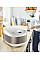 Мультиварка Moulinex SimplyCook Plus, 750Вт, чаша-4л, електронне керув., метал/пластик, білий