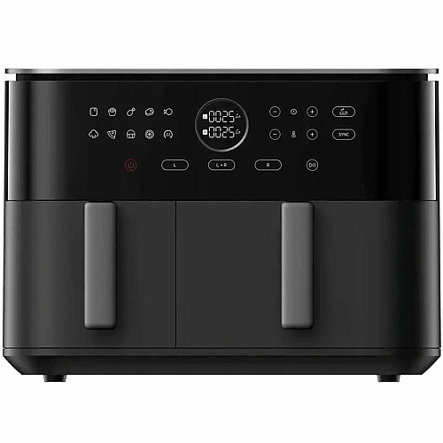 Мультипечь Xiaomi Dual Zone Air Fryer 10L 2700Вт, чаша-10л, сенсорное управл., пластик, черный