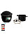 Мультиварка-скороварка Tefal Cook4me Touch, 1600Вт, чаша-6л, сенсорное управл., 13 программ, металл/пластик, черный