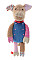 М'яка іграшка sigikid Patchwork Sweety Свинка 31см