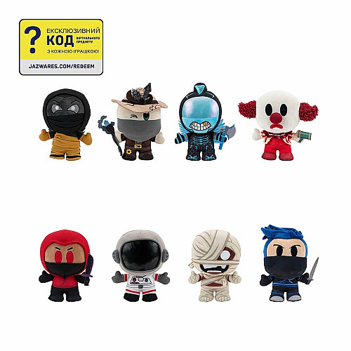 М'яка ігрaшка DevSeries Collector Plush Ninja Legends: Assassin, 20см