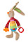 Мягкая игрушка sigikid Кролик с погремушкой 26см