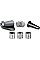 М'ясорубка Tefal HV1 7in1, 1400Вт, 1.7кг/хв, 2 решітки, насадка для ковбас, томатів, 3 терки, пластик, чорний