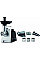 М'ясорубка Tefal HV1 7in1, 1400Вт, 1.7кг/хв, 2 решітки, насадка для ковбас, томатів, 3 терки, пластик, чорний
