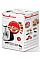 М'ясорубка Moulinex, 1600Вт, 1.9кг/хв, 3 решітки, насадка для ковбас, томатів, 3 терки, пластик/мет, чорно-срібний