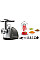 М'ясорубка Tefal HV8 Successor, 2200Вт, 4.5кг/хв, 3 решітки, насадка для ковбас, кеббе, 4 терки, пластик/метал, чорний