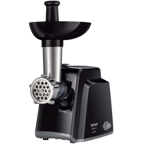 М'ясорубка Tefal Classic, 1400Вт, 1.7кг/хв, 2 решітки, насадка для ковбас, пластик, чорний