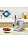 М'ясорубка Tefal HV10 8in1, 2200Вт, 5.5кг/хв, 3 решітки, насадка для ковбас, кеббе, 3 терки, метал
