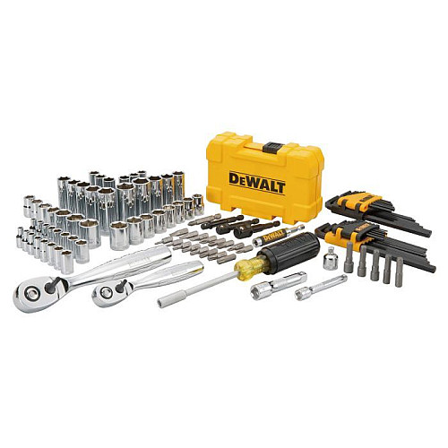 Набір головок, біт, шестигранних ключів DeWALT, 1/4