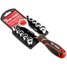 Набір торцевих головок Top Tools, 1/4