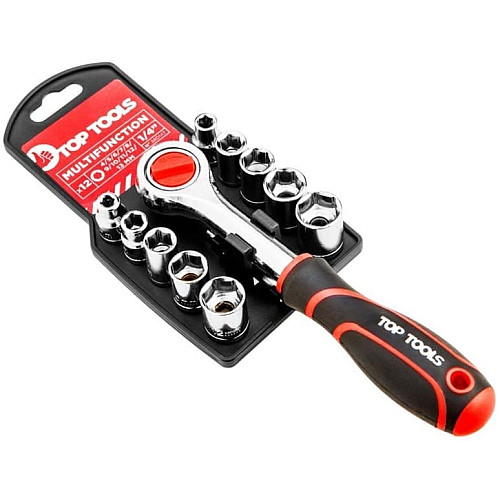 Набор торцевых головок Top Tools, 1/4