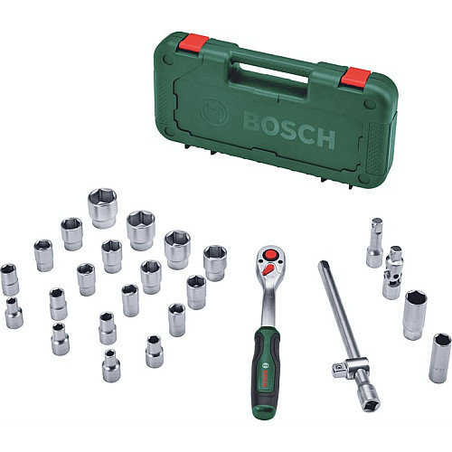 Набор торцевых головок Bosch, 1/2