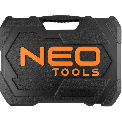 Набір інструментів Neo Tools, набір торцевих головок, 1/2