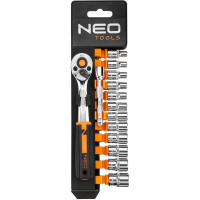 Набор торцевых головок Neo Tools, 1/4