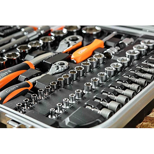 Набор инструментов Neo Tools, диэлектрический, для электрика 1000В, CrV, кейс, 108шт