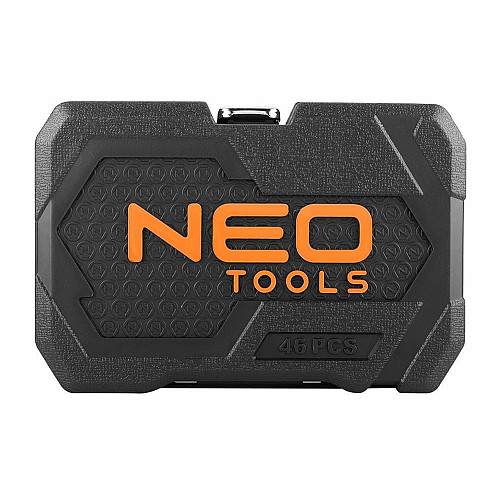 Набор инструментов Neo Tools, набор торцевых головок, 1/4