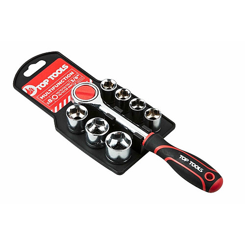 Набор торцевых головок Top Tools, 3/8