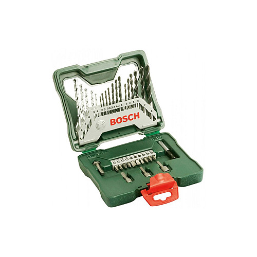 Набір свердел та біт Bosch Professional X-Line, кейс, 33шт