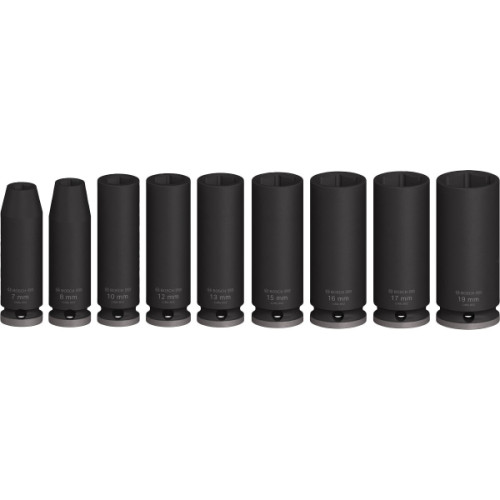 Набір ударних торцевих головок Bosch Professional Deep 3/8