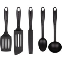 Набор кухонных аксессуаров Tefal Bienvenue, 5шт, пластик, черный
