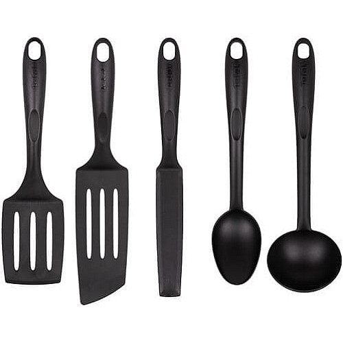 Набор кухонных аксессуаров Tefal Bienvenue, 5шт, пластик, черный