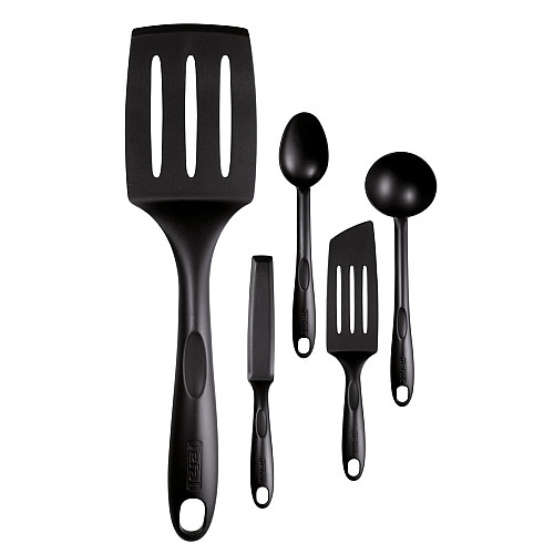 Набор кухонных аксессуаров Tefal Bienvenue, 5шт, пластик, черный