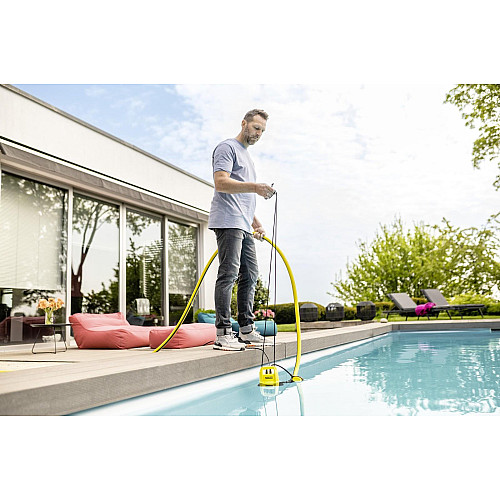 Насос дренажний для чистої води Karcher SP 9.000 Flat 280Вт 9куб/год висота 6м глибина 7м 3.75кг