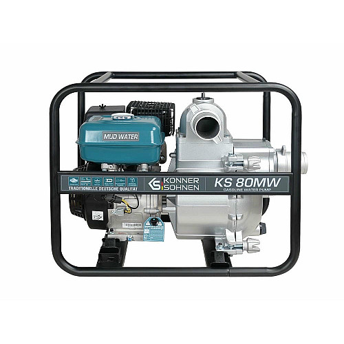 Мотопомпа бензинова Konner&Sohnen KS 80MW 1000л/хв 9.0к.с 60кг