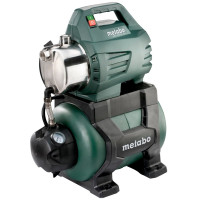 Насосна станція Metabo HWW 4500/25 Inox, 1300Вт, 4.5куб/год, висота подачі 48м, всмоктування до 8м, ресивер 24л, 17.1кг
