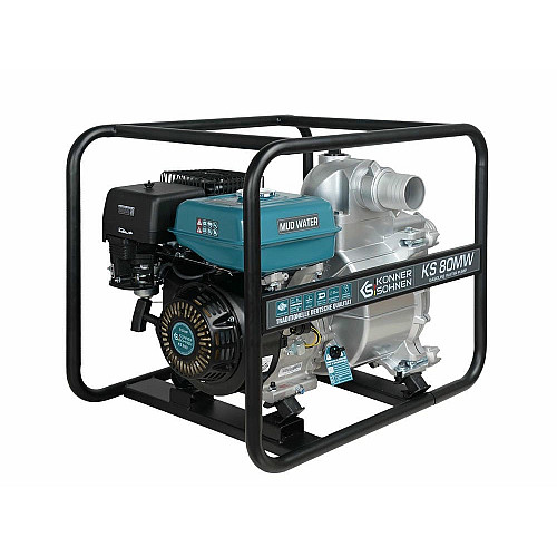 Мотопомпа бензинова Konner&Sohnen KS 80MW 1000л/хв 9.0к.с 60кг