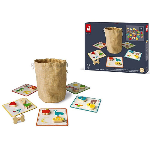Настольная игра Janod Лото. Изучаем формы