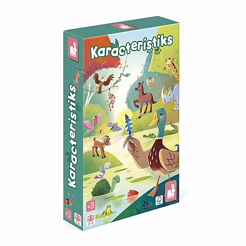 Настольная игра Janod Характеристики животных