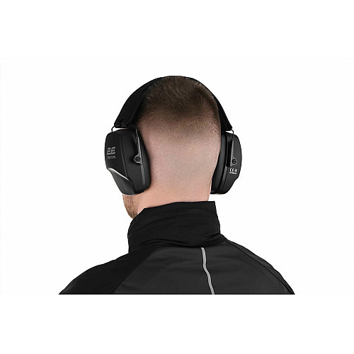 Тактические защитные наушники 2E Defence Black NRR: 25 dB, пассивные