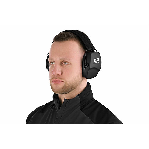 Тактические защитные наушники 2E Defence Black NRR: 25 dB, пассивные