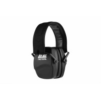 Тактические защитные наушники 2E Defence Black NRR: 25 dB, пассивные
