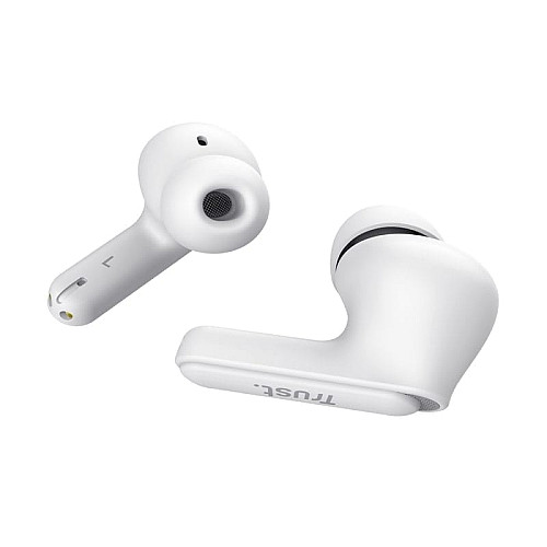 Наушники TWS Trust Yavi Earbuds BT 5.3, ENC, SBC, Mic, Белый