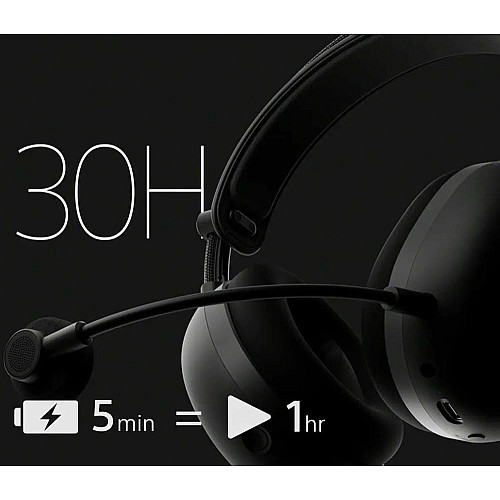 Гарнитура игровая Over-ear Sony INZONE H9 II BT 5.3, ANC, SBC, AAC, LC3, Wireless, Mic, Черный
